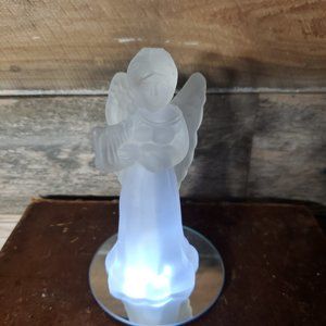 Carolina Designs Ltd Frosted Angel Light Figurine with new mini light